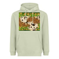 Matcha St. Patrick's Day shamrock tumbler Heavyweight Hoodie - Neo Western