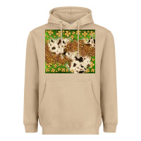 Mushroom St. Patrick's Day shamrock tumbler Heavyweight Hoodie - Neo Western