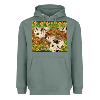 Sage St. Patrick's Day shamrock tumbler Heavyweight Hoodie - Neo Western