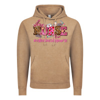 Vintage Coffee nurse with valentines day element Vintage Hoodie - AdoDesignShop