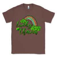 Chestnut Lucky charm rainbow and shamrocks Classic Tee - RanaPortraitStore
