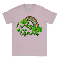 Lilac Lucky charm rainbow and shamrocks Classic Tee - RanaPortraitStore