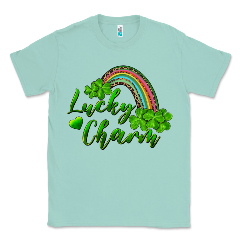 Lucky Charm Rainbow And Shamrocks Classic Tee by RanaPortraitStore | Teevron