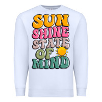 White sun shine state of mind Premium Sweatshirt - JahusDesignShop