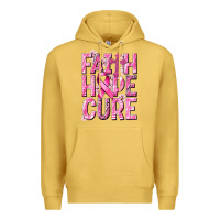 Antique Gold faith hope cure cancer Premium Hoodie - NancyCooperArtShop