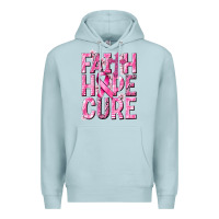 Blue Mist faith hope cure cancer Premium Hoodie - NancyCooperArtShop