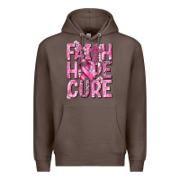 Coffee faith hope cure cancer Premium Hoodie - NancyCooperArtShop