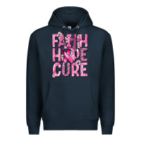 Navy faith hope cure cancer Premium Hoodie - NancyCooperArtShop
