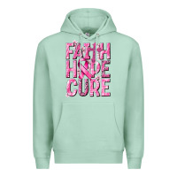 Seafoam faith hope cure cancer Premium Hoodie - NancyCooperArtShop