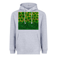 Heather Grey St. patrick's Day shamrock leopard  tumbler Heavyweight Hoodie - Neo Western