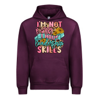 Mauve Wine i'm not bossy i just have leadership skills Urban Hoodie - MaliasSmallBusiness