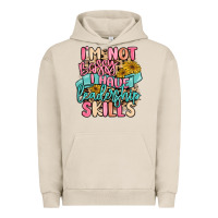 Pigment French Oak i'm not bossy i just have leadership skills Urban Hoodie - MaliasSmallBusiness