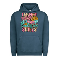 Pigment Midnight Navy i'm not bossy i just have leadership skills Urban Hoodie - MaliasSmallBusiness