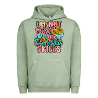 Pigment Oil Green i'm not bossy i just have leadership skills Urban Hoodie - MaliasSmallBusiness