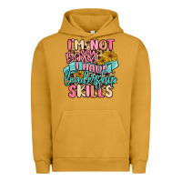 Pigment Peanut Butter i'm not bossy i just have leadership skills Urban Hoodie - MaliasSmallBusiness