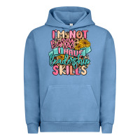 Pigment Pebble Blue i'm not bossy i just have leadership skills Urban Hoodie - MaliasSmallBusiness