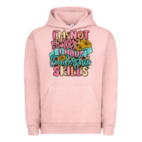 Pigment Salmon i'm not bossy i just have leadership skills Urban Hoodie - MaliasSmallBusiness
