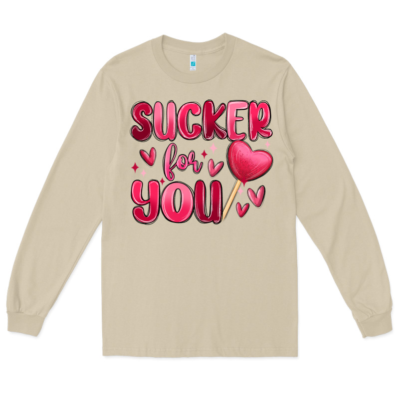 Sucker For You Long Sleeve Tee by MaliasSmallBusiness | Teevron