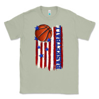 Matcha basketball american flag Classic Tee - texasbilliewilder