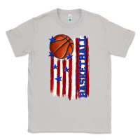 Moon Dust basketball american flag Classic Tee - texasbilliewilder