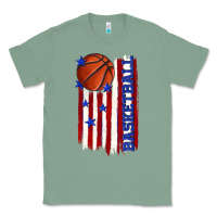 Sage basketball american flag Classic Tee - texasbilliewilder
