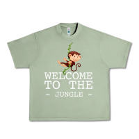 Oil Green Welcome To The Jungle Urban Heavy Tee - Bettercallsaul
