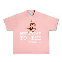 Salmon Welcome To The Jungle Urban Heavy Tee - Bettercallsaul