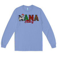 Colony Blue nana claus Long Sleeve Tee - BarkalooDesign