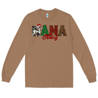 Toasted Coconut nana claus Long Sleeve Tee - BarkalooDesign