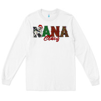 White nana claus Long Sleeve Tee - BarkalooDesign
