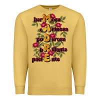 Antique Gold ella es mamá Premium Sweatshirt - JahusDesignShop