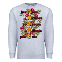 Heather Grey ella es mamá Premium Sweatshirt - JahusDesignShop