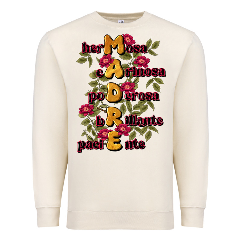 Ella Es Mamá Premium Sweatshirt by JahusDesignShop | Teevron