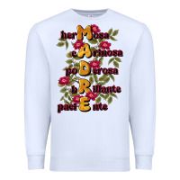 White ella es mamá Premium Sweatshirt - JahusDesignShop
