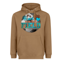 Toasted Coconut my heart is on that field soccer Heavyweight Hoodie - HRA Design Shop