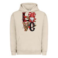 Pigment French Oak love gnome Urban Hoodie - MaliasSmallBusiness
