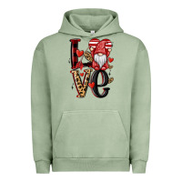 Pigment Oil Green love gnome Urban Hoodie - MaliasSmallBusiness