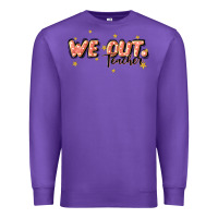Purple we out teacher Premium Sweatshirt - JahusDesignShop