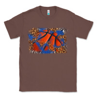 Chestnut basketball background Classic Tee - texasbilliewilder