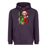 Plum love gnomes Heavyweight Hoodie - FaDigitalArtStudio