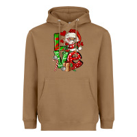 Toasted Coconut love gnomes Heavyweight Hoodie - FaDigitalArtStudio