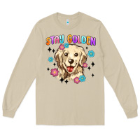 Mushroom stay golden Long Sleeve Tee - MaliasSmallBusiness