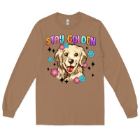 Toasted Coconut stay golden Long Sleeve Tee - MaliasSmallBusiness
