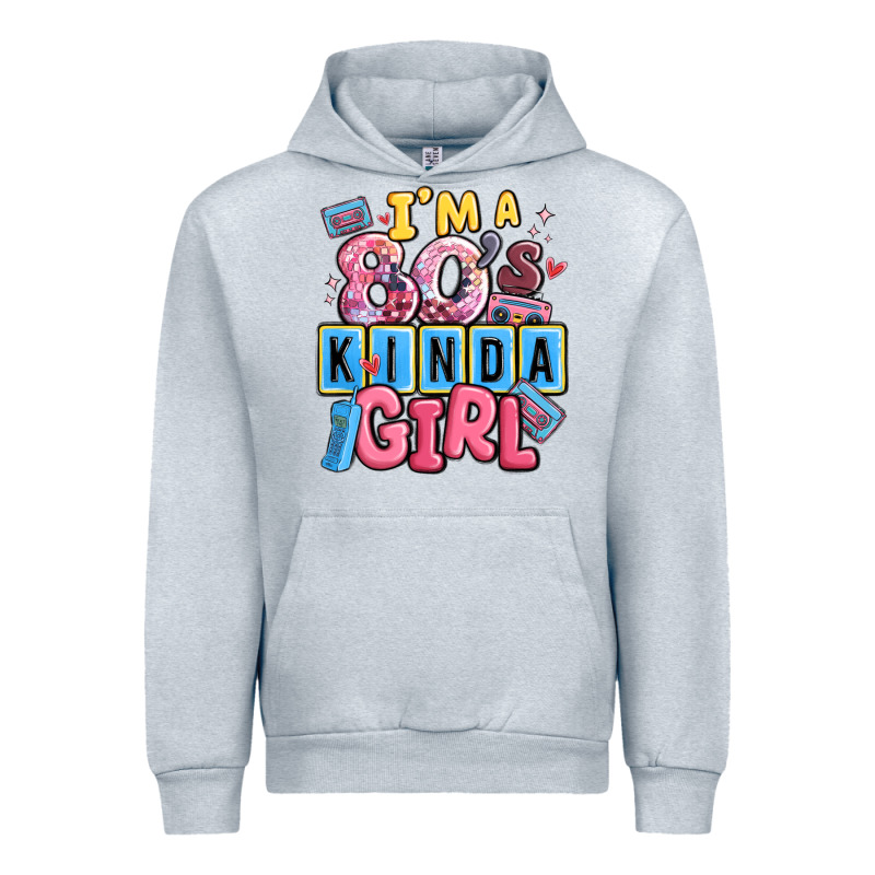 I'm A 80's Kinda Girl Urban Hoodie by MaliasSmallBusiness | Teevron