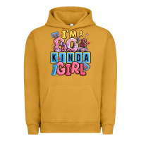 Pigment Peanut Butter i'm a 80's kinda girl Urban Hoodie - MaliasSmallBusiness