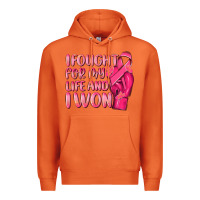 Carrot i fought for my life and i won Premium Hoodie - NancyCooperArtShop