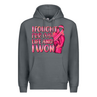 Rock i fought for my life and i won Premium Hoodie - NancyCooperArtShop