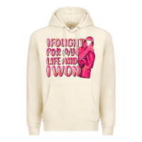 Tofu i fought for my life and i won Premium Hoodie - NancyCooperArtShop
