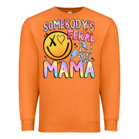 Carrot somebody's feral mama Premium Sweatshirt - JahusDesignShop