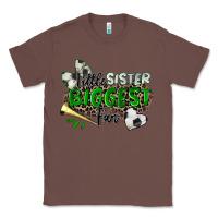 Chestnut little sister biggest fan soccer Classic Tee - Zillion Design Studio